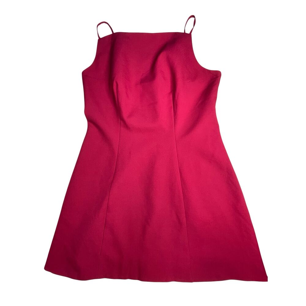 Anthropologie Mare Mare womens Square Neck Shift Mini Dress size L - Picture 9 of 10